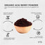 Bulk 10Kg Acai Powder 100% Organic - Superfood Amazon Berries