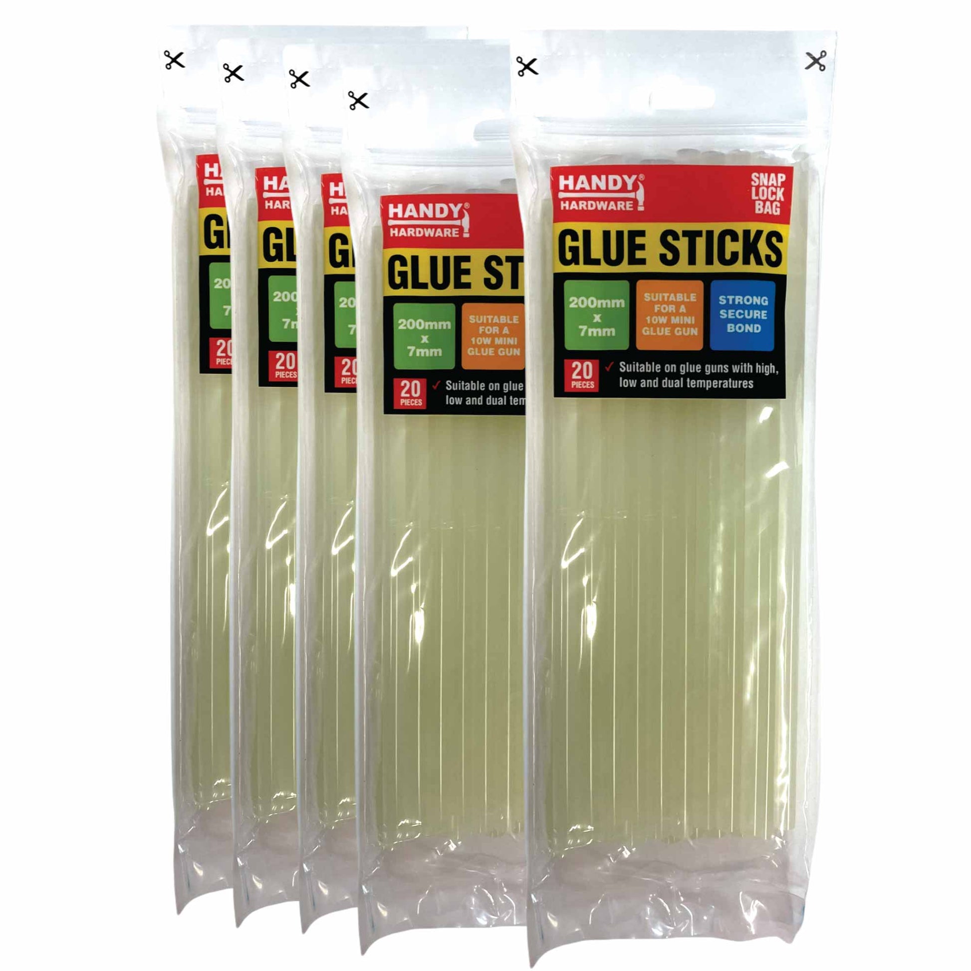 Bulk 200mmx7mm Hot Melt Glue Sticks Clear 40w Gun Craft Stick Adhesive