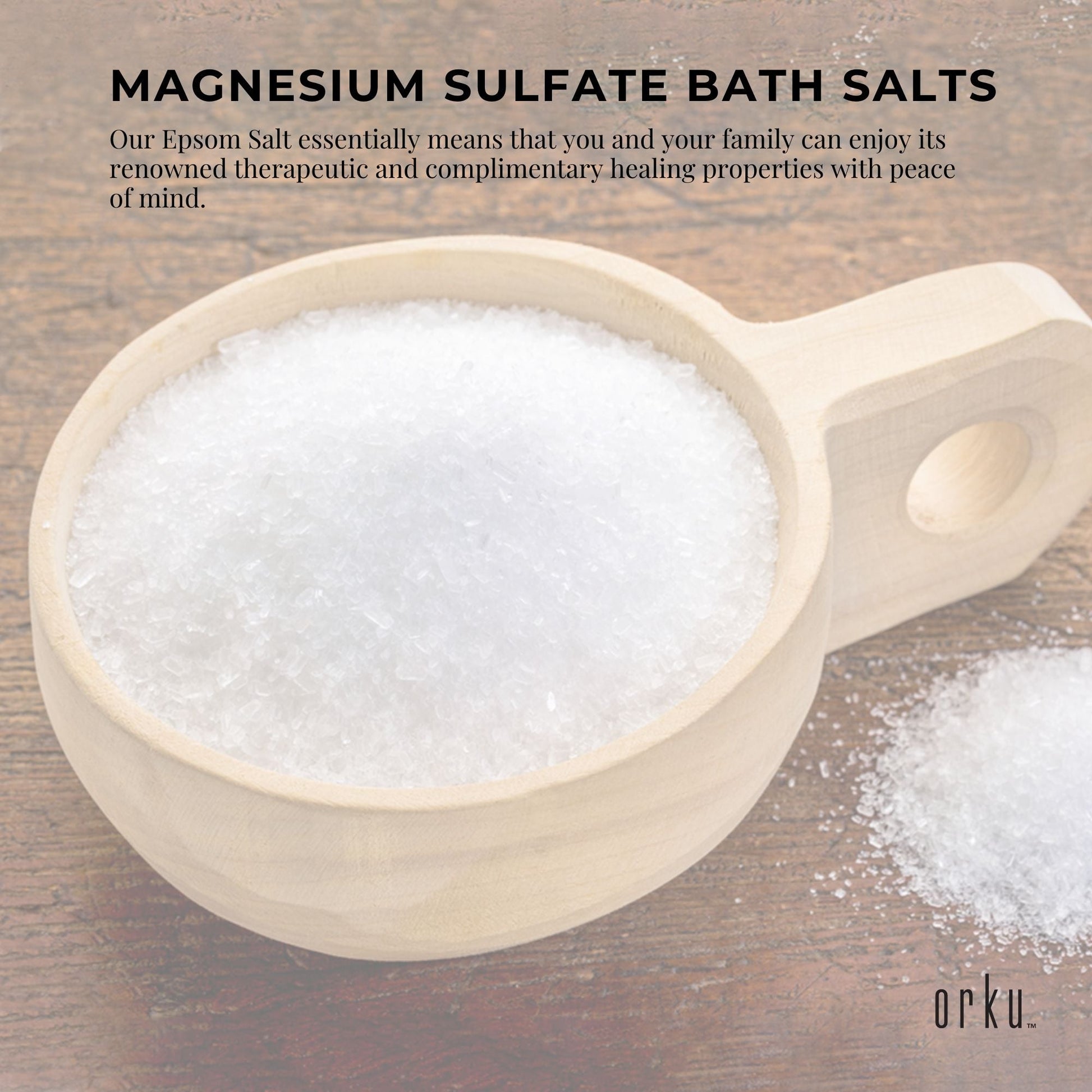 Bulk 20kg USP Epsom Salt Pharmaceutical Grade - Magnesium Sulfate Bath Salts