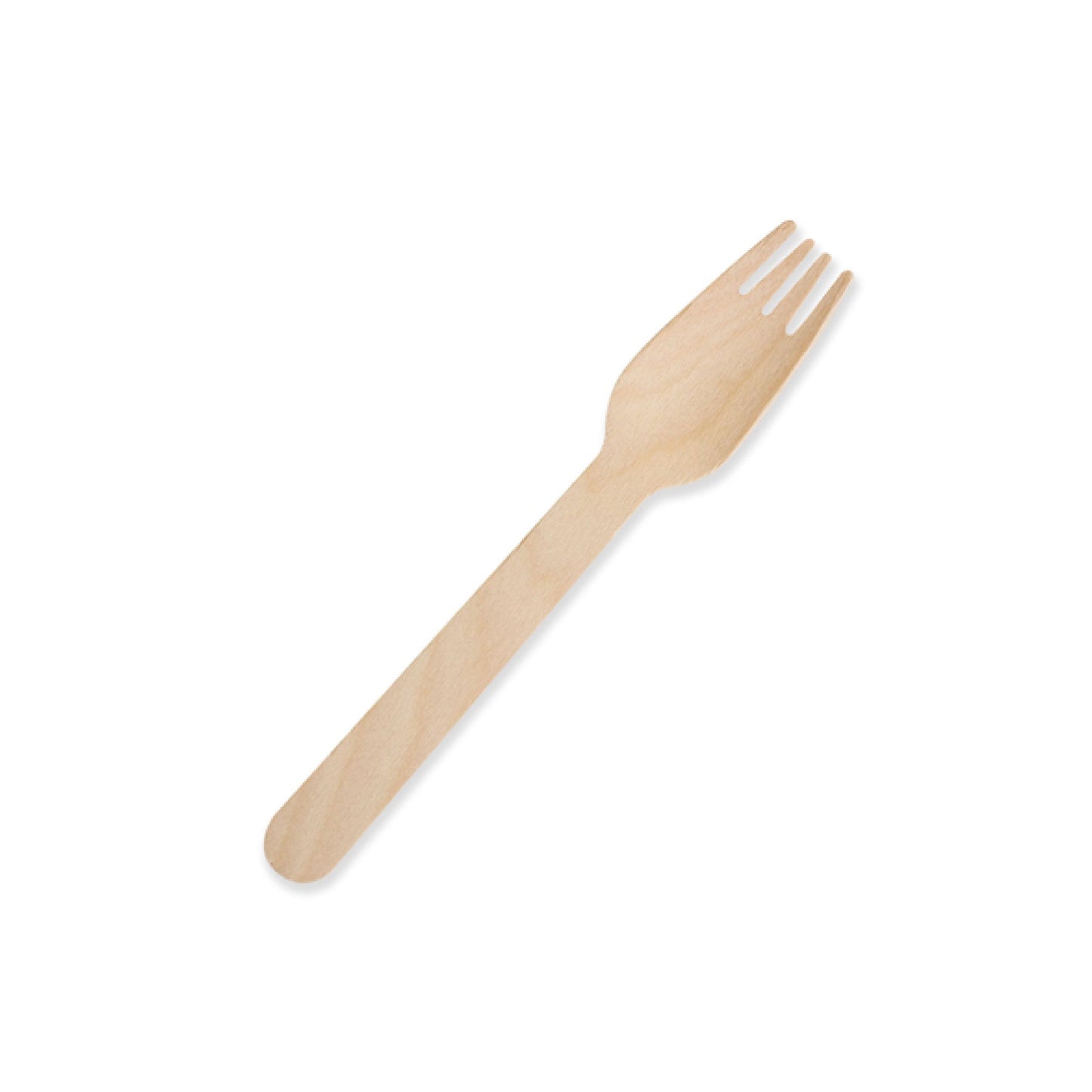 Bulk Compostable Wooden Forks - Biodegradable Eco Friendly Disposable Cutlery