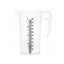 Bulk Measuring Jugs Heavy Duty Clear Food Grade BPA 5 Propylene Plastic Pro-Jug