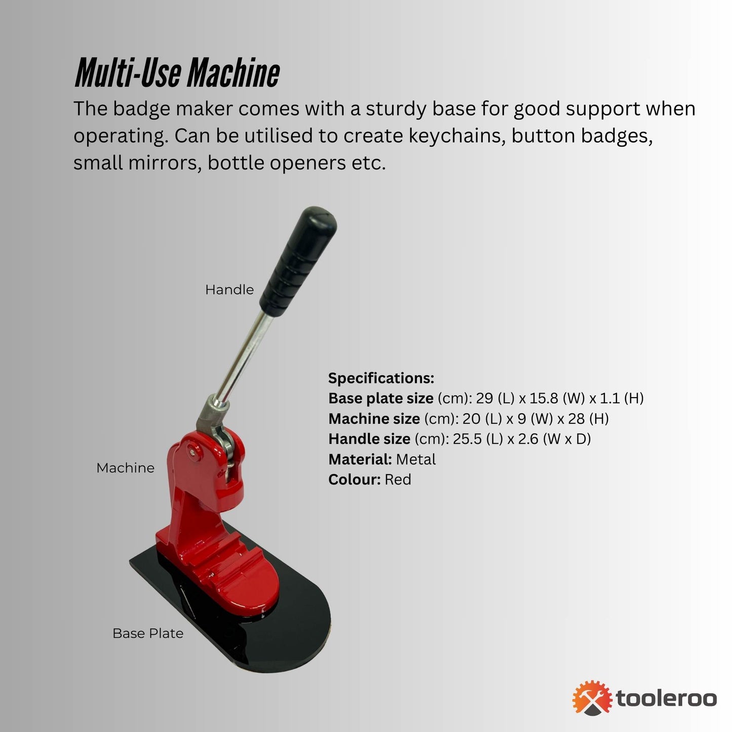 Button Badge Making Set 25mm - Maker + Mould + Badges