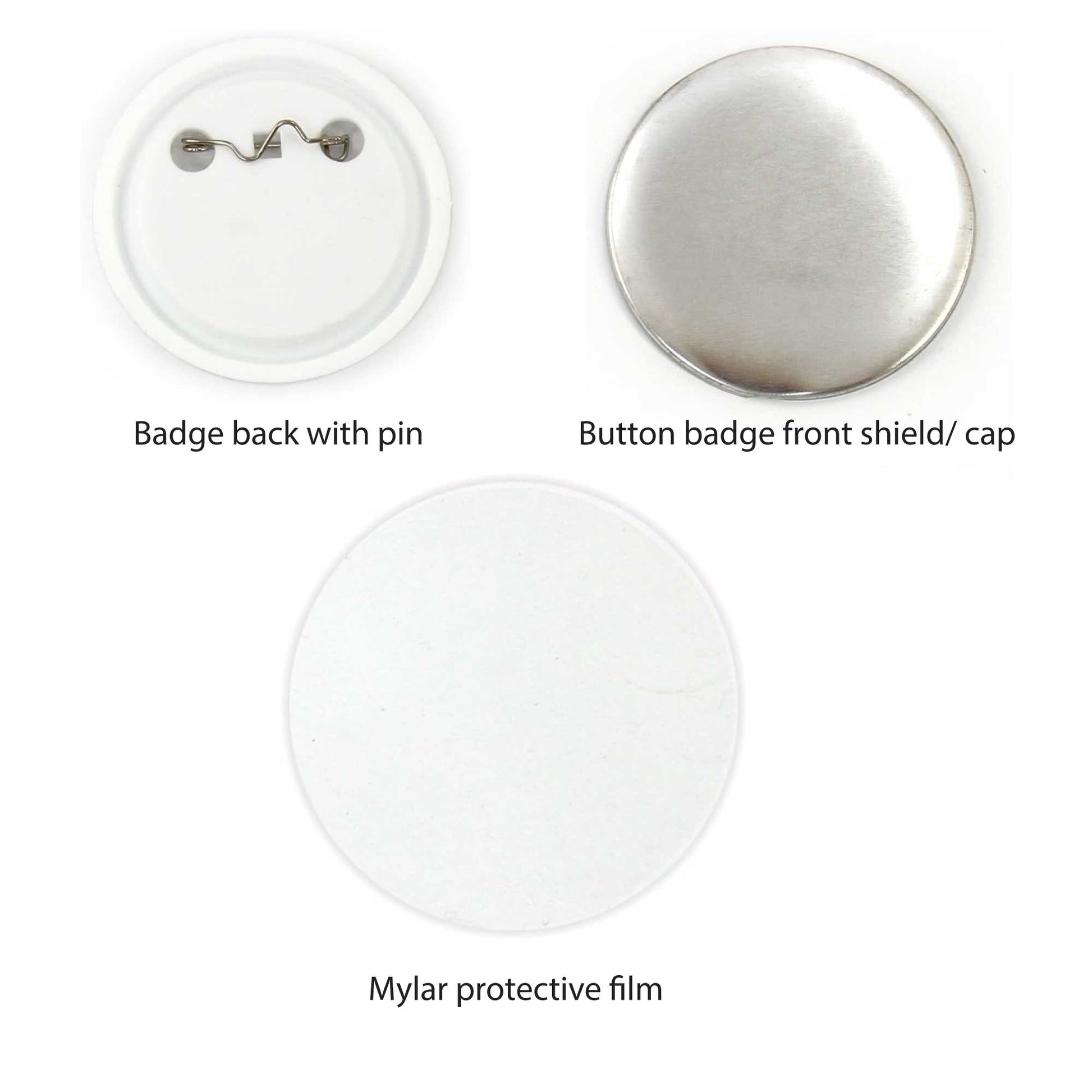 Button Badge Making Set - Maker + Moulds + Badges 25mm 32mm 58mm