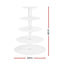 5-Star Chef Cake Stand 5 Tiers Acrylic Holder Display Round Clear Wedding Party