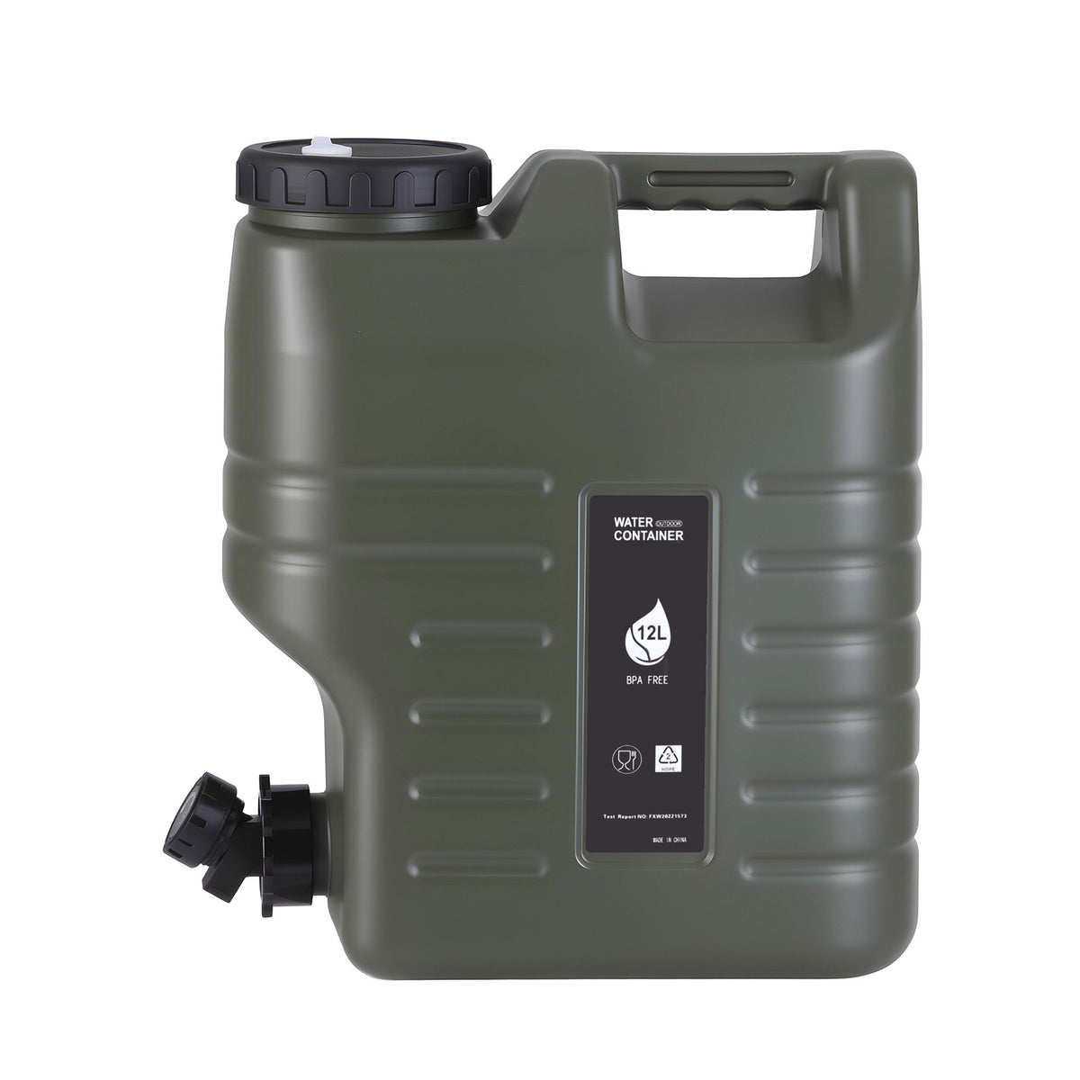 Weisshorn12L Water Container Jerry Can Bucket Camping Outdoor Storage Tank