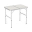 Weisshorn Folding Camping Table 90CM Adjustable Portable Outdoor Picnic Desk
