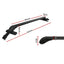 Universal Car Roof Racks Pod Aluminium Cross Bars Clamps Lockable 90cm Black