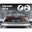 Universal Car Roof Racks Pod Aluminium Cross Bars Clamps Lockable 90cm Black