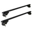 Universal Car Roof Rack 1080mm Cross Bars Aluminium Black Adjustable  Car 90kgs load Carrier