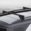 Universal Car Roof Rack 1080mm Cross Bars Aluminium Black Adjustable  Car 90kgs load Carrier