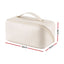 Embellir Makeup Case Portable Cosmetic Bag Organiser Toiletry Travel Bag PU White