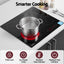 Devanti Ceramic Cooktop 5 Cooking Zone 4 Electric Hobs Touch Control 7600W Black
