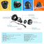 UL-tech 1080P CCTV Security System 2 Dome Camera Home HD IP 2MP Long Range 1TB Hard Disk