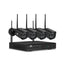 UL-TECH 3MP 8CH NVR Wireless 4 Security Cameras Set