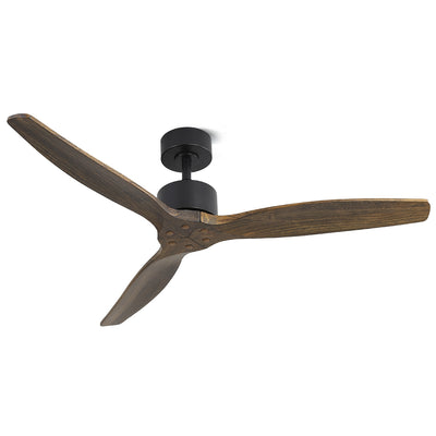 Devanti 52'' Ceiling Fan With Remote Control Fans 3 Wooden Blades Timer 1300mm