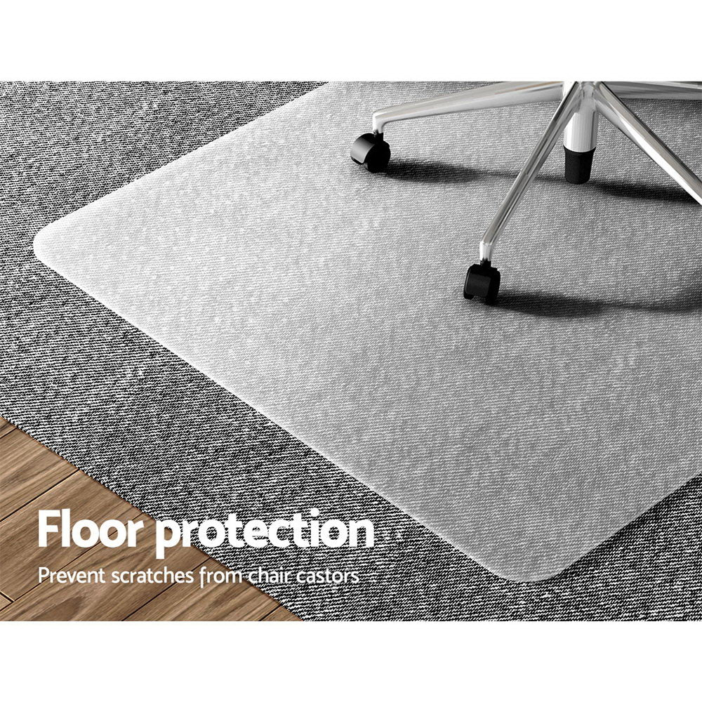 Artiss Chair Mat Carpet Floor Protectors Home Office Room Mats PVC 120x90 cm