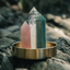 Calming + Healing Crystal Trio - Green Aventurine, Rose Quartz + Clear Quartz