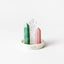 Calming + Healing Crystal Trio - Green Aventurine, Rose Quartz + Clear Quartz