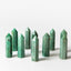 Calming + Healing Crystal Trio - Green Aventurine, Rose Quartz + Clear Quartz