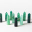 Capricorn Crystal Trio - Smoky Quartz, Green Fluorite + Clear Quartz