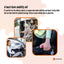 Car Cane Door Handle - Portable Elderly Standing Aid LED Flashlight Hammer Tool