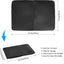Cat Litter Pad - Double Layer Black Waterproof Dropping Catcher Pet Folding Mat