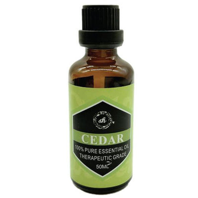 Cedar Essential Oil 50ml Bottle - Aromatherapy