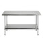 Cefito 1524x762mm Stainless Steel Kitchen Bench 430
