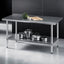 Cefito 1524x762mm Stainless Steel Kitchen Bench 430