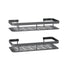 Cefito 2 Packs Bathroom Shelf Storage Rack