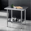 Cefito 914x762mm Stainless Steel Kitchen Bench 430