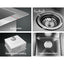 Cefito Kitchen Sink 51X45CM Stainless Steel Basin Single Bowl Silver