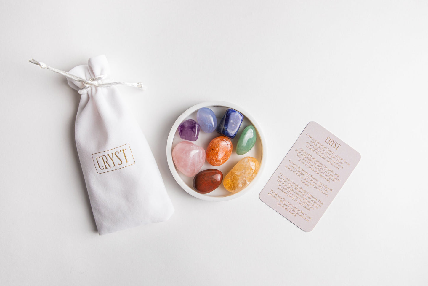 Chakra Crystal Set (includes free guided meditation)