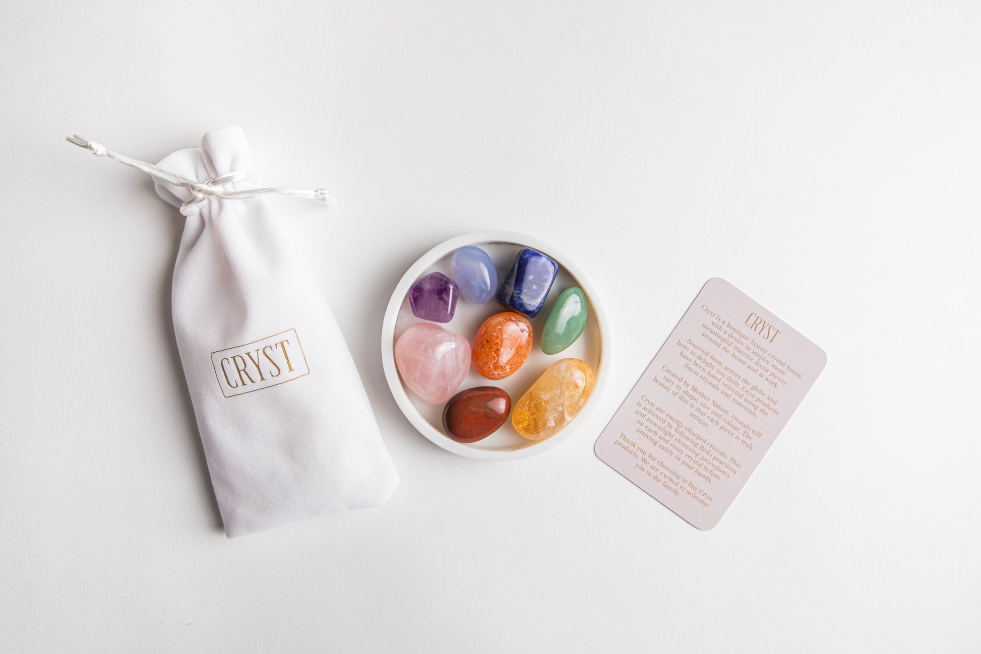 Chakra Crystal Set (includes free guided meditation)