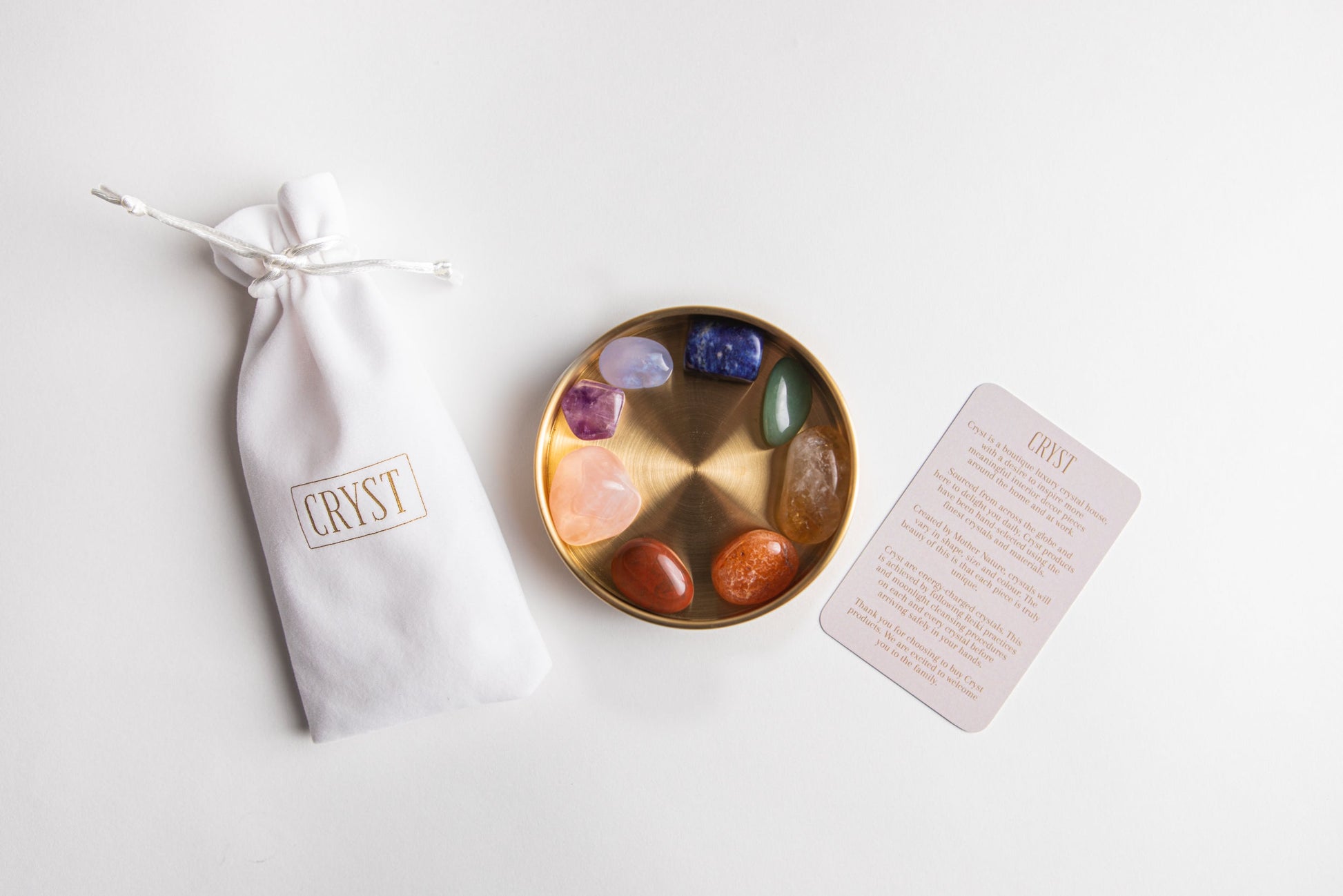 Chakra Crystal Set (includes free guided meditation)