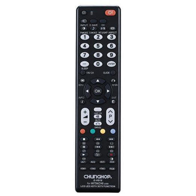 Chunghop Universal TV Remote Control Compatible with Hitachi LCD Smart Plasma HD