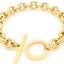 Chunky bar bracelet - gold – Tarnish Proof Jewellery