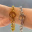 Chunky bar bracelet - silver – Tarnish Proof Jewellery