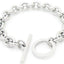 Chunky bar bracelet - silver – Tarnish Proof Jewellery