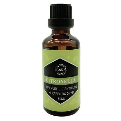 Citronella Essential Oil 50ml Bottle - Aromatherapy