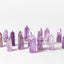 Clearing Energy Crystal Trio - Orange Calcite, Selenite + Amethyst