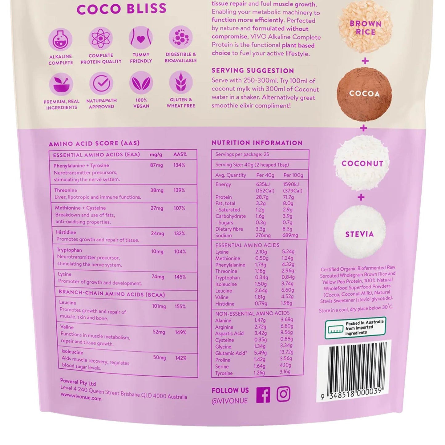 Coco Bliss - Plant Protein