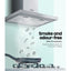 Comfee Rangehood 600mm 60cm Range Hood Stainless Steel Kitchen Canopy LED Light