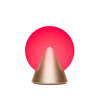 Lexon Conic Spherical Portable Led Lamp - Gold