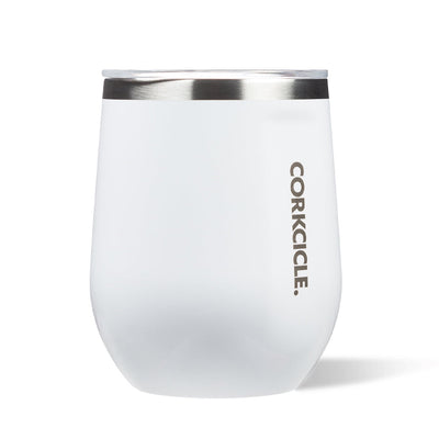 Corkcicle Stemless - 340ml Gloss White