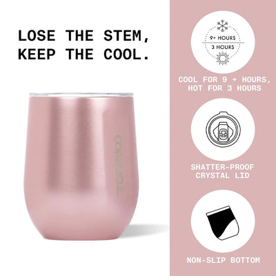 Corkcicle Stemless - 340ml Oat Milk