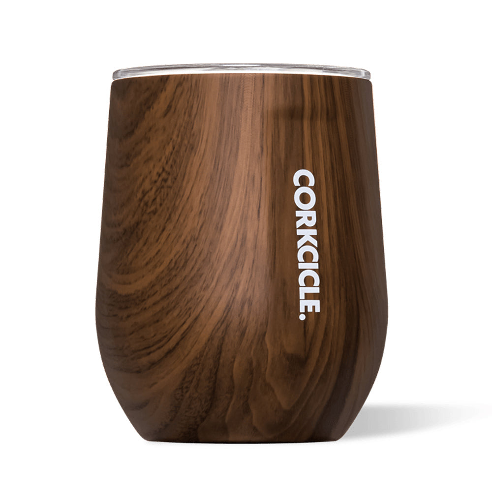Corkcicle Stemless - 340ml Walnut Wood