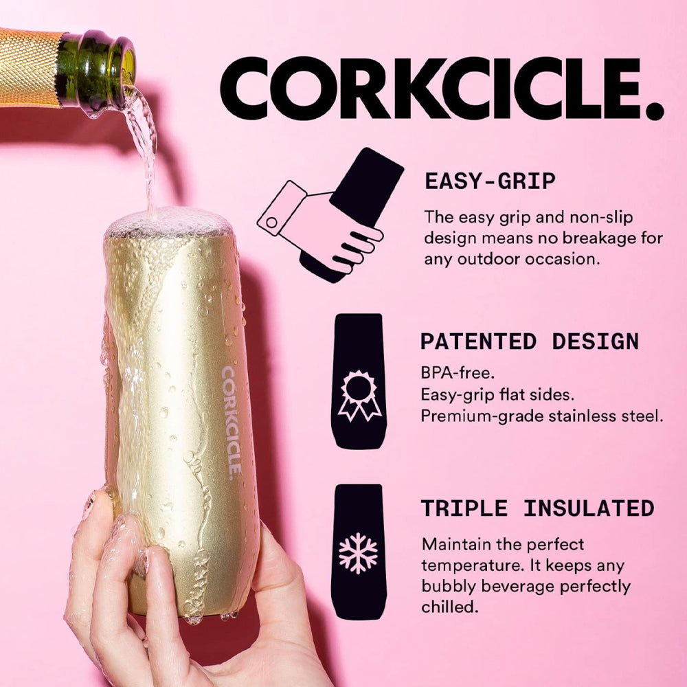 Corkcicle Stemless Flute - 207ml Unicorn Magic