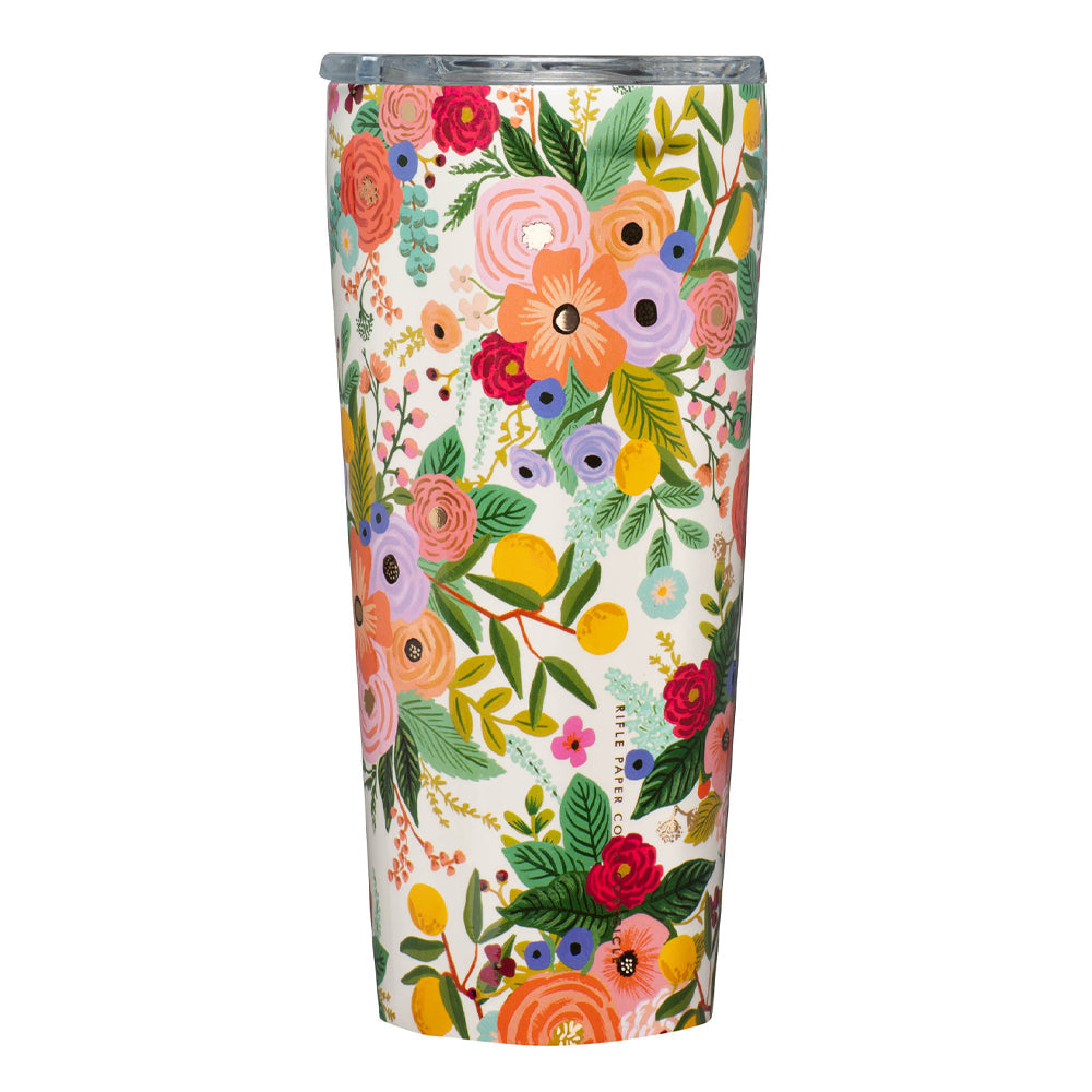 Corkcicle Tumbler - 750ml Rifle Paper - Garden Party Cream