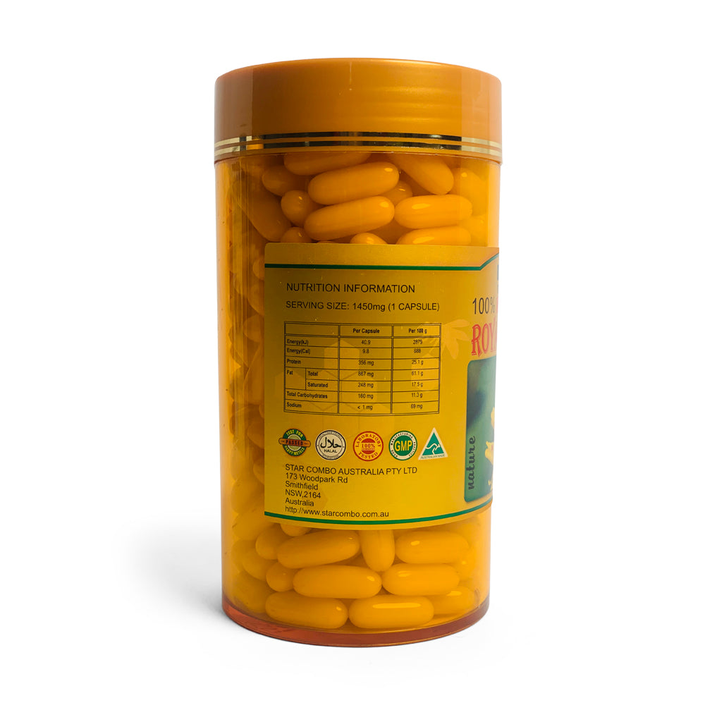 Costar 100x 1450mg Royal Bee Jelly Capsules 100% Pure